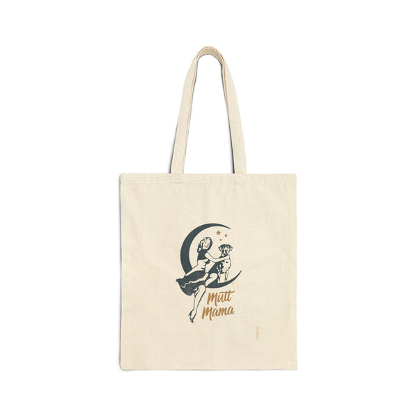 Mutt Mama Cotton Canvas Tote Bag