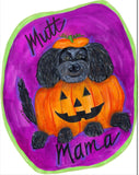 Pup Pumpkin 🎃 Mutt Mama Halloween Door Hanger 🎃🐾